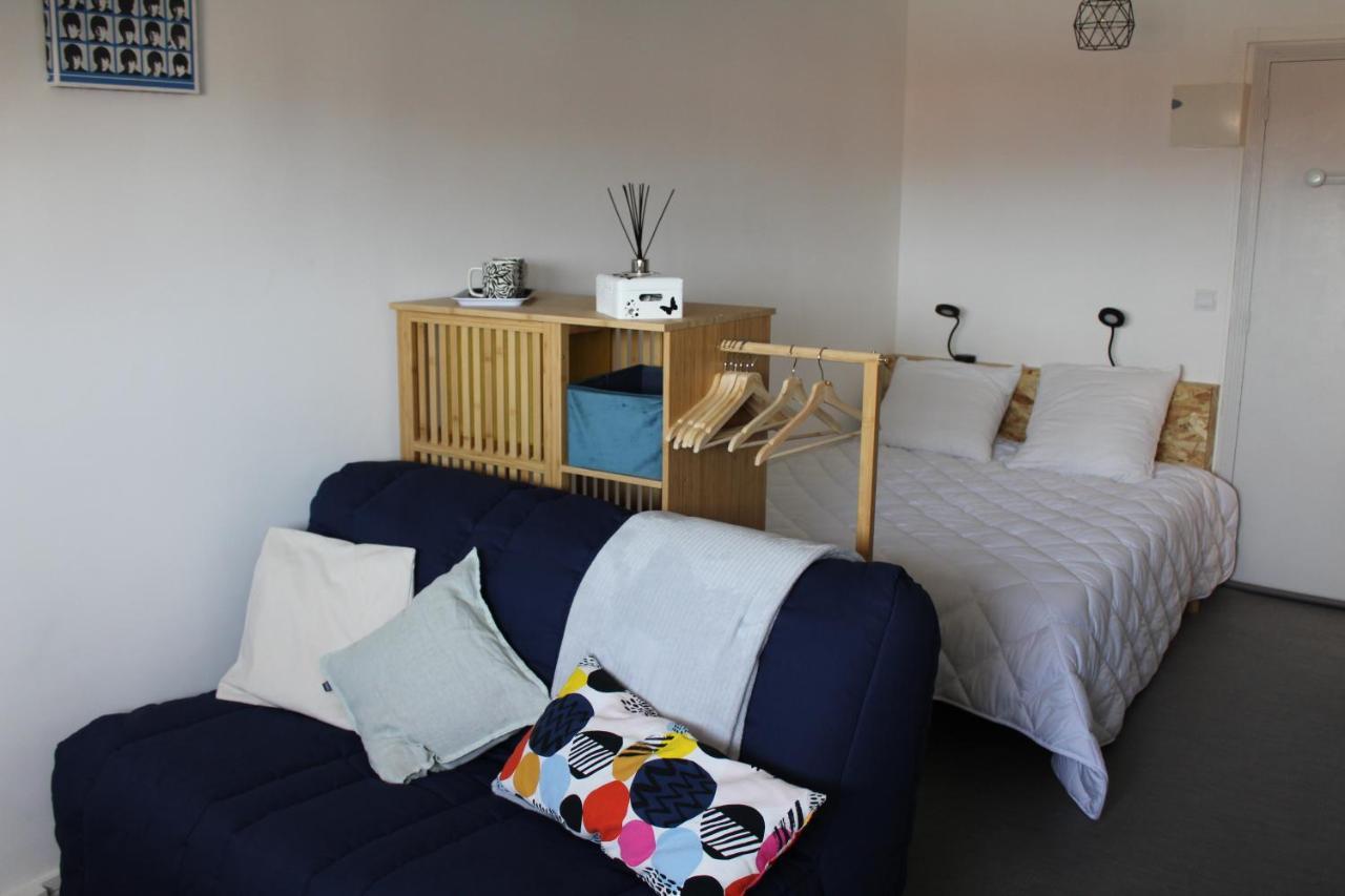 Studio Hyper Centre Avec Vue Sur Les Pyrenees แซ็งฌองเดอลูซ ภายนอก รูปภาพ